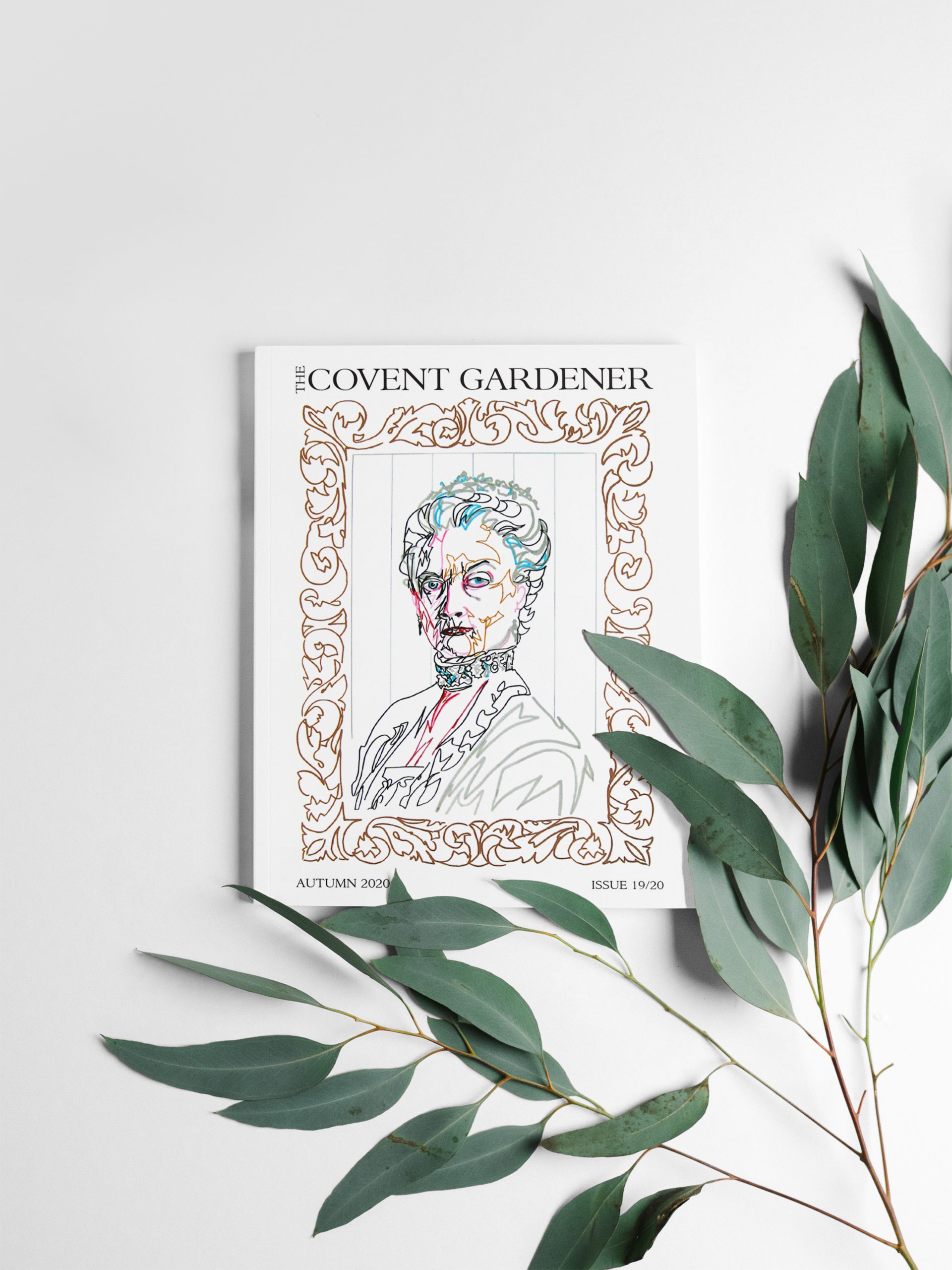 Maggie Smith in The Covent Gardener magazine cover