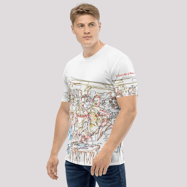 Short sleeved doodles shirt