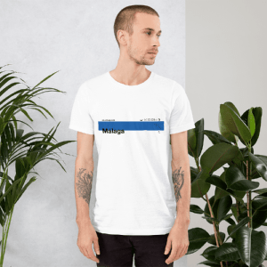 Malaga t-shirt - Anchovy blue