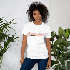 Mammas t-shirt - Humanity pink