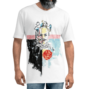 pride t shirt gay flower