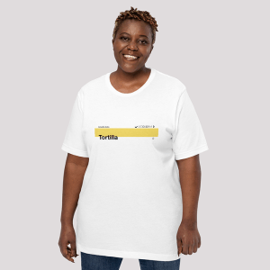 Omelette t-shirt - Roll yellow